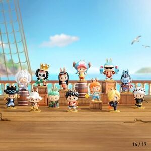 Sealed Case Labubu The Monsters X One Piece - 12 Blind Boxes